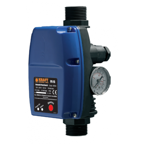 Ηλεκτρονικός ελεγκτής πίεσης νερού για αντλίες KRAFT BR-15 43544