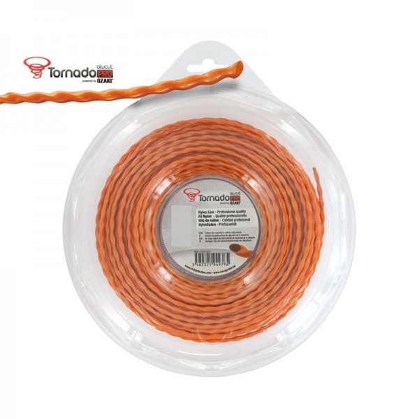 Μεσινέζα TORNADO ALUCUT PRO αλουμινίου στριφτή 3.9mm x 25m 