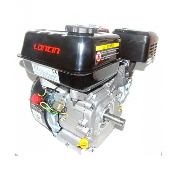Κινητήρας βενζίνης LONCIN G200F (σφηνόδρομος με φίλτρο αέρος σε λάδι) 196cc / 5.5hp