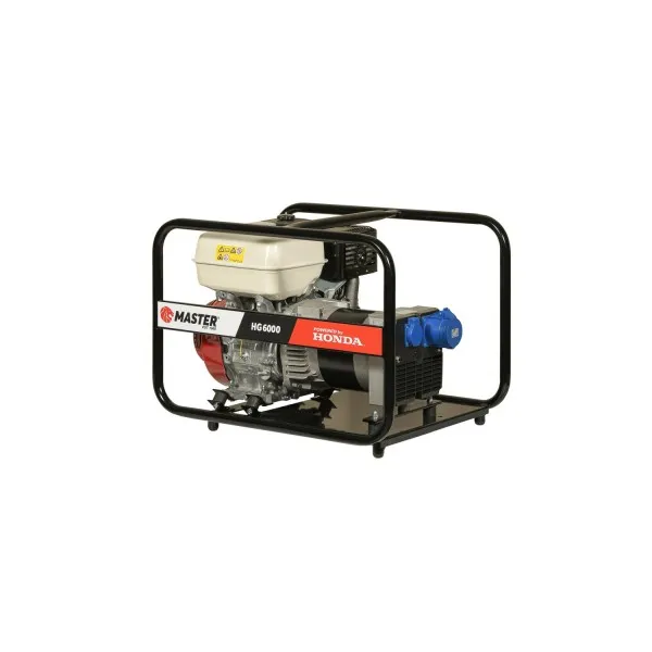 Γεννήτρια βενζίνης μονοφασική MASTER HONDA HG 6000 270cc / 4.5kVA