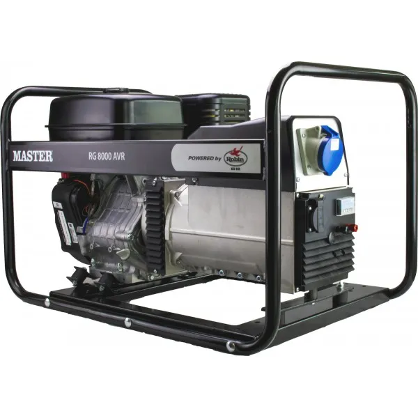 Γεννήτρια βενζίνης μονοφασική MASTER ROBIN RG 8000 AVR 404cc / 7.4kVA