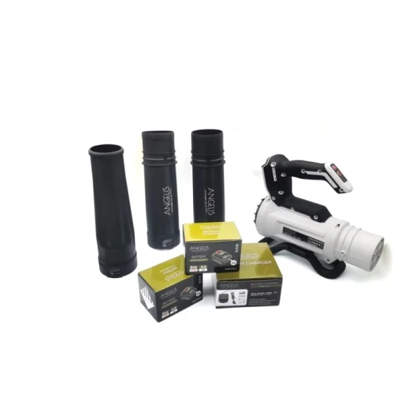 Φυσητήρας μπαταρίας ANGELIS KM06511 21V BRUSHLESS με δύο μπαταρίες 5.0Ah και φορτιστή