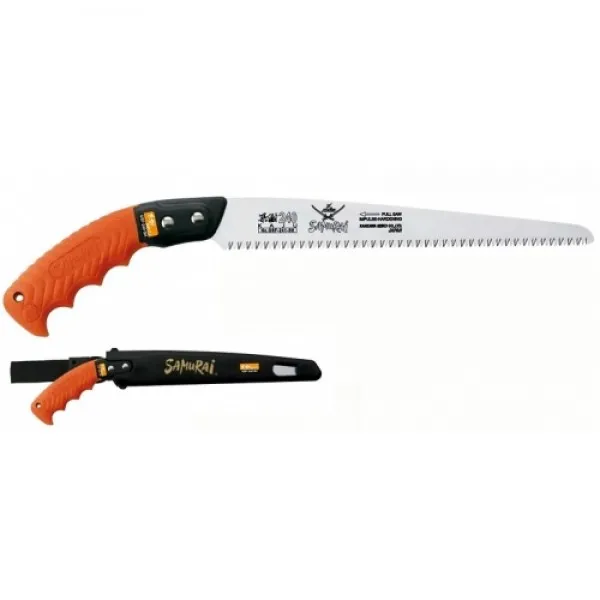 Χειροπρίονο με ευθεία λάμα 24 cm και θήκη ζώνης SAMURAI GSF-240-SH