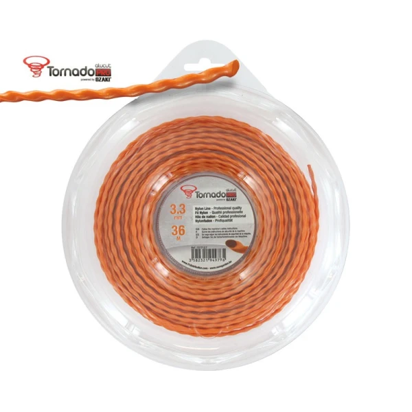 Μεσινέζα TORNADO ALUCUT PRO αλουμινίου στριφτή 3.3mm x 36m 