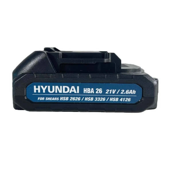 Μπαταρία επαναφορτιζόμενη HYUNDAI HBA26 2.6Ah για επαναφορτιζόμενα ψαλίδια κλαδέματος HYUNDAI HSB 2626 / 3326 / 4126 