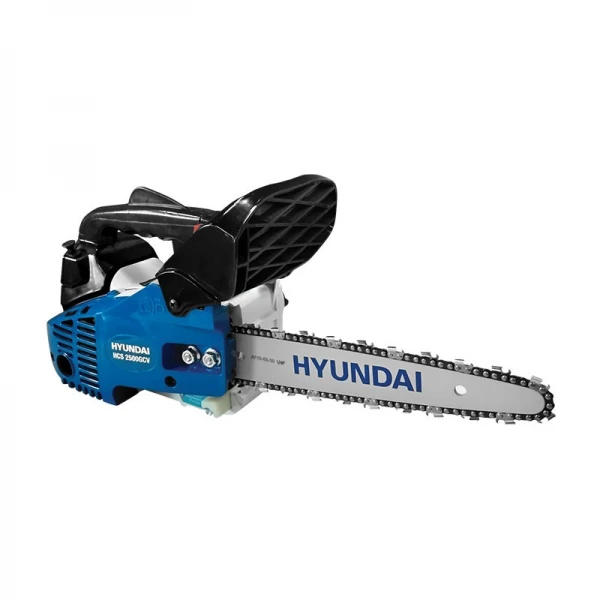 Αλυσοπρίονο βενζινοκίνητο κλαδευτικό HYUNDAI HCS 2500 GCV 1.2hp με λάμα Carving με γρανάζι 25cm 60 οδηγών