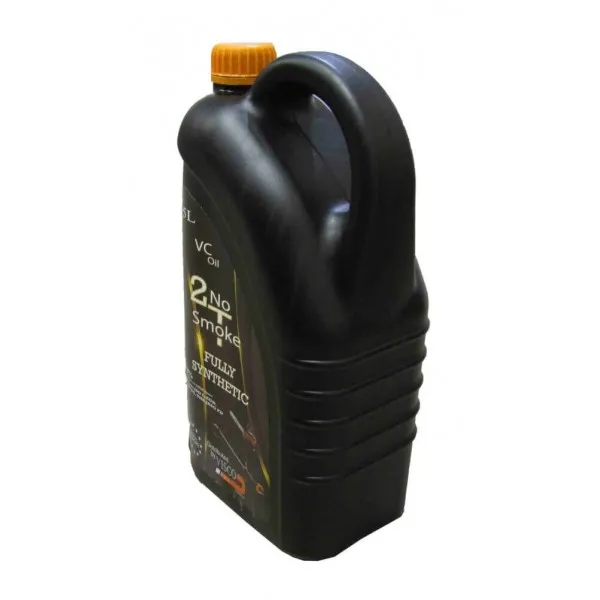 Λάδι για δίχρονους κινητήρες VISCO 2T NO SMOKE FULL SYNTHETIC 5lt V-43
