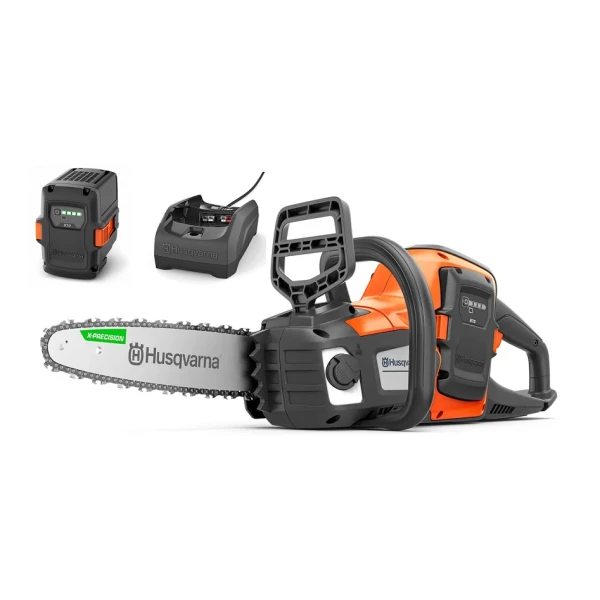Αλυσοπρίονο μπαταρίας Husqvarna 215i-12'' KIT με λάμα 30cm 36V Μπαταρία 40-B70 & Φορτιστή 40-C80