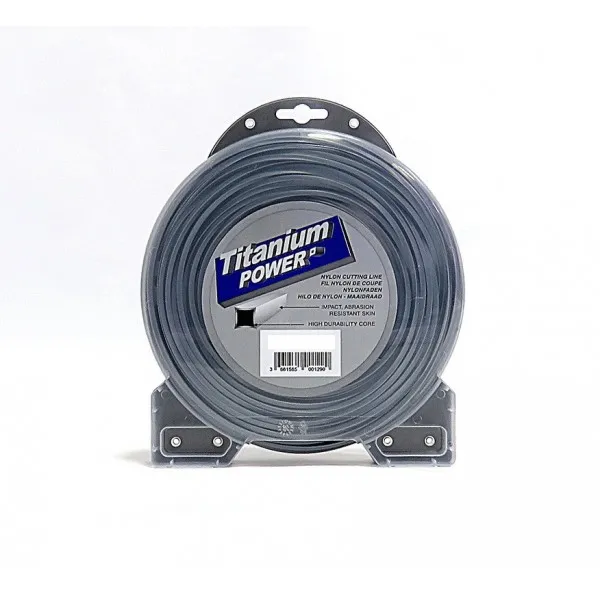 Μεσινέζα διπλής επίστρωσης TITANIUM POWER τετράγωνη 3.5mm x 32m