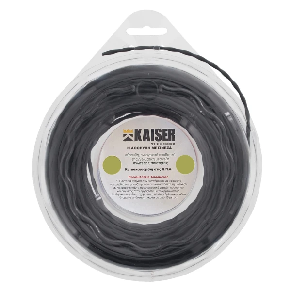 Μεσινέζα KAISER στριφτή 3.9mm x 25.9m
