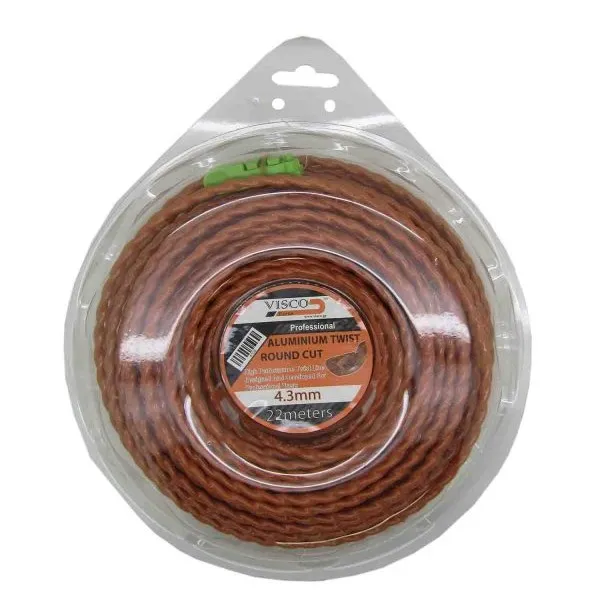 Μεσινέζα VISCO αλουμινίου στριφτή 4.3mm x 22m 4328