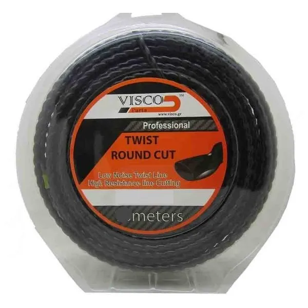 Μεσινέζα VISCO στρογγυλή στριφτή 2.4mm x 36m 2448