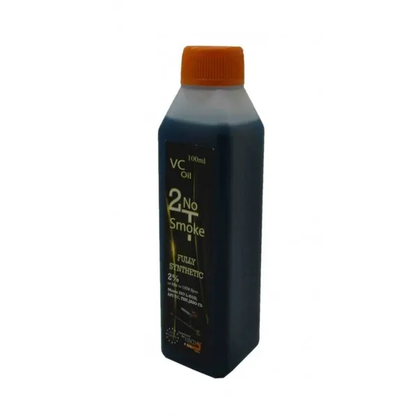 Λάδι για δίχρονους κινητήρες VISCO 2T NO SMOKE FULL SYNTHETIC 100ml V-36
