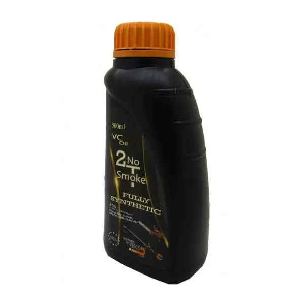 Λάδι για δίχρονους κινητήρες VISCO 2T NO SMOKE FULL SYNTHETIC 500ml V-37