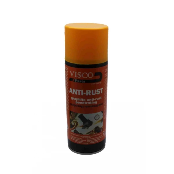 Αντισκωριακό γραφιτούχο σπρέι  ANTI-RUST VISCO 400ml