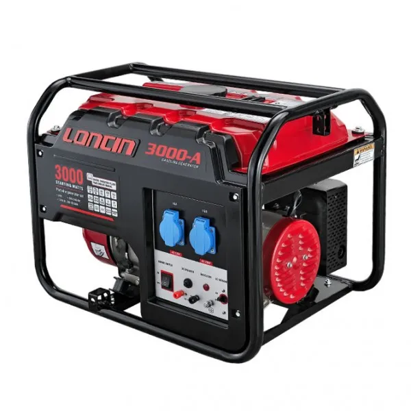 Γεννήτρια βενζίνης μονοφασική LONCIN LC 3000-A AVR 196cc / 2.5kW
